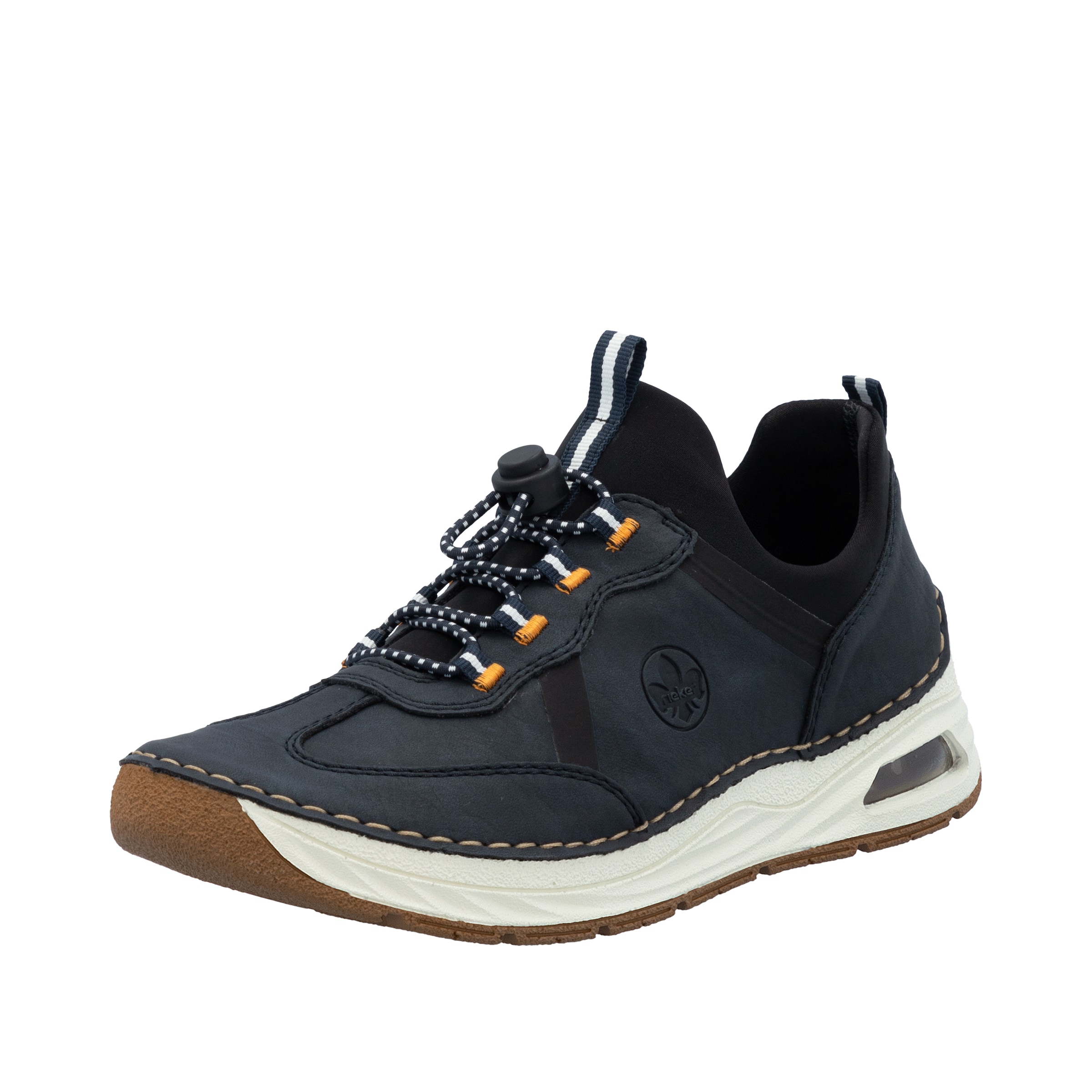 Rieker Slipper '44551' in Blau: Vorderseite