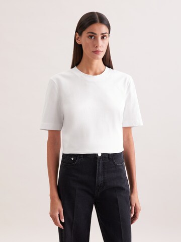 T-shirt 'New Basic' SEIDENSTICKER en blanc : devant