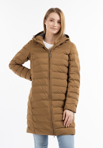 usha BLUE LABEL Winter coat in Yellow: front