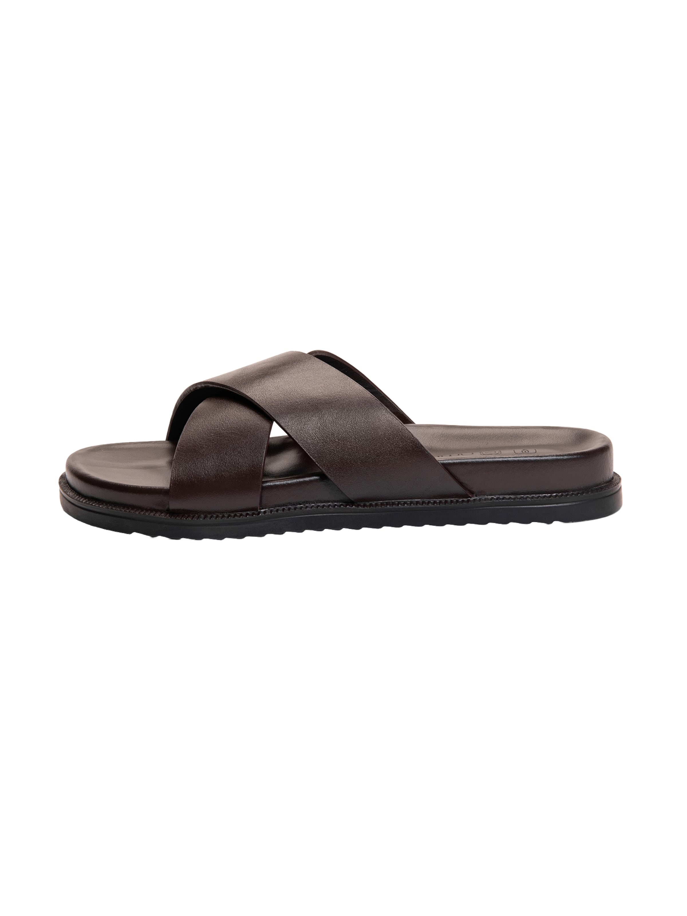 Ombre Mule in Brown: front