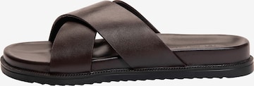 Mule Ombre en marron : devant