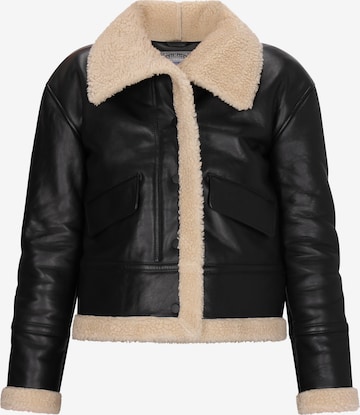 juoda DreiMaster Vintage Demisezoninė striukė: priekis