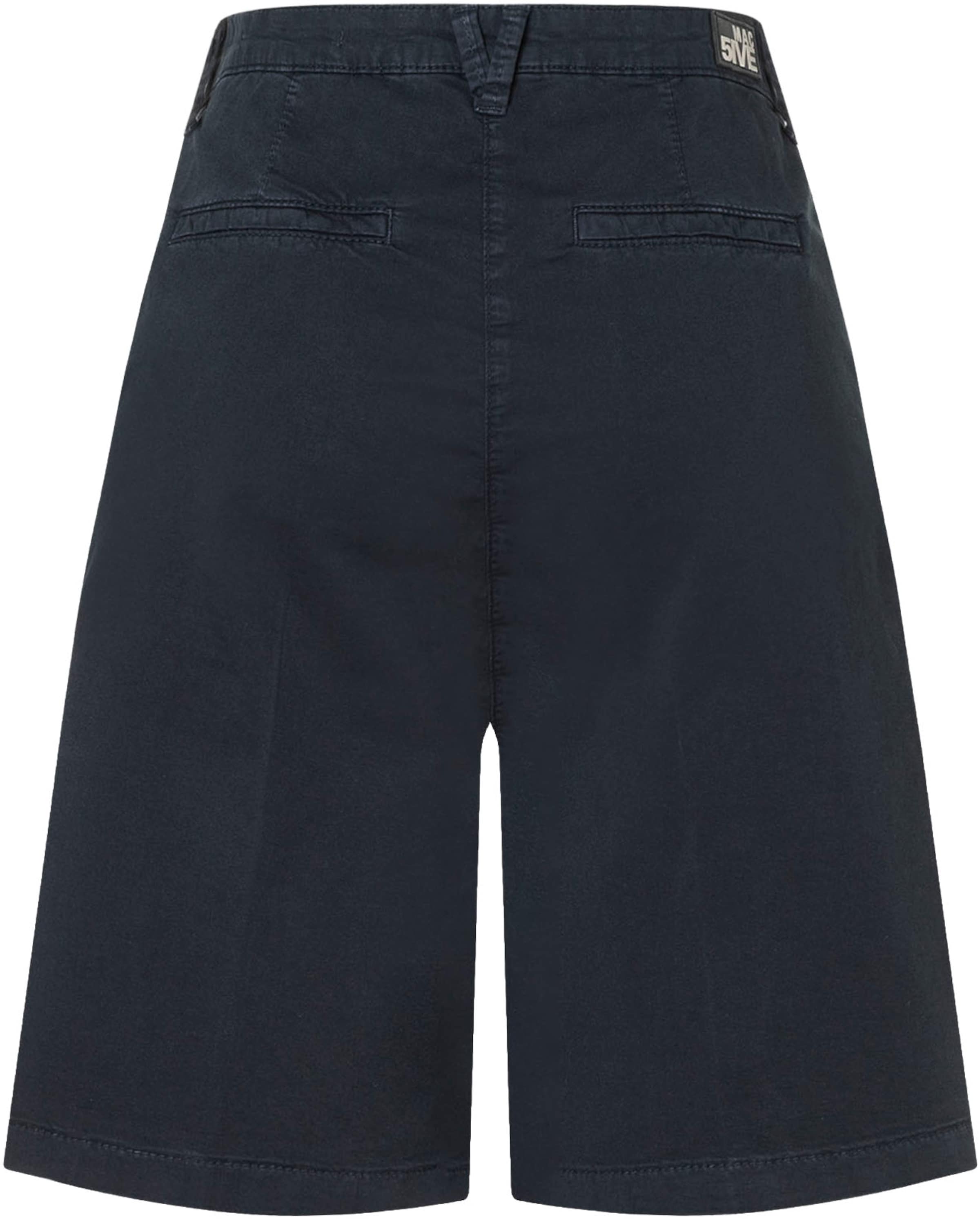 MAC Wide Leg Shorts in Blau