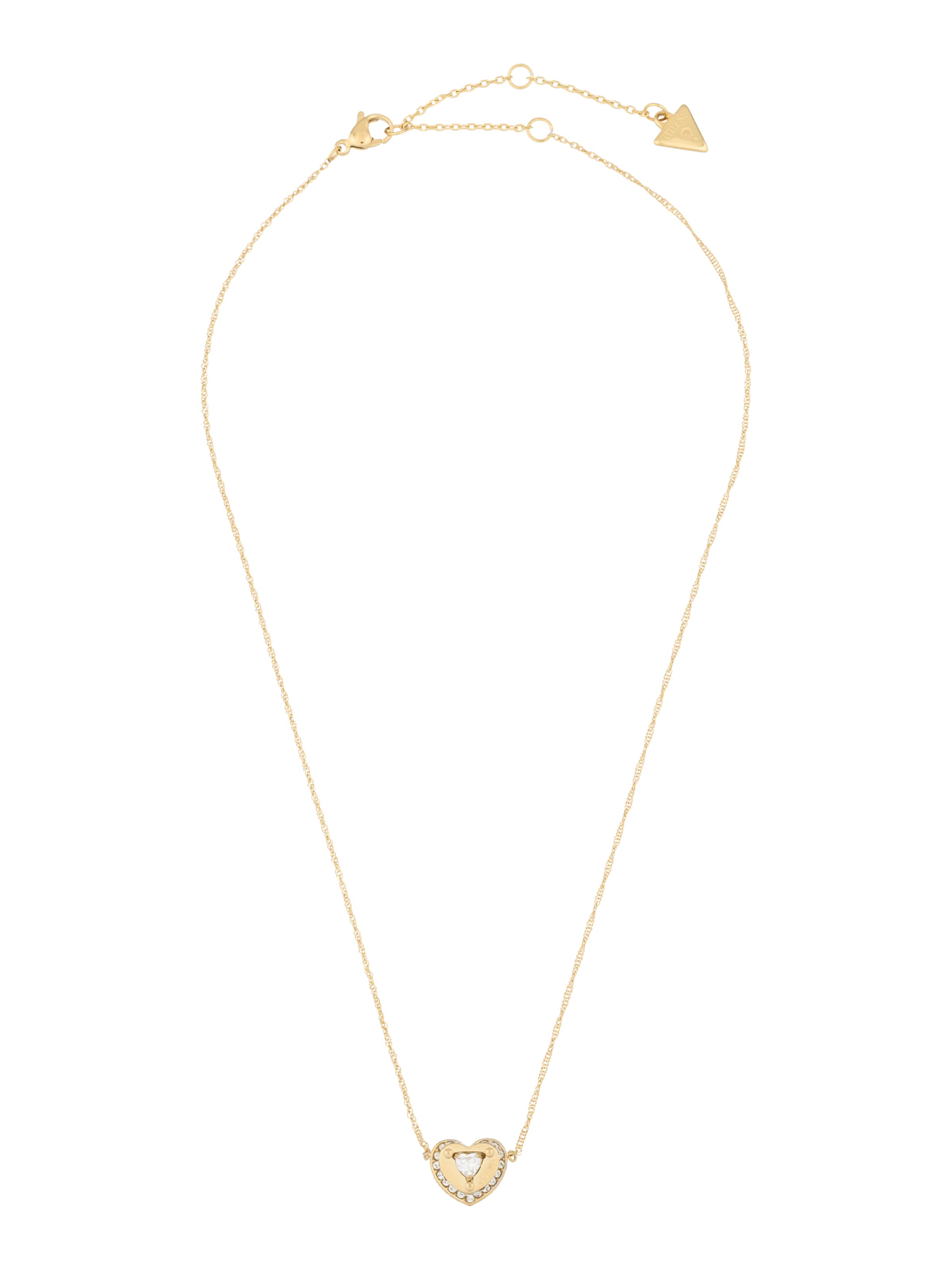 Chaîne GUESS en or : devant