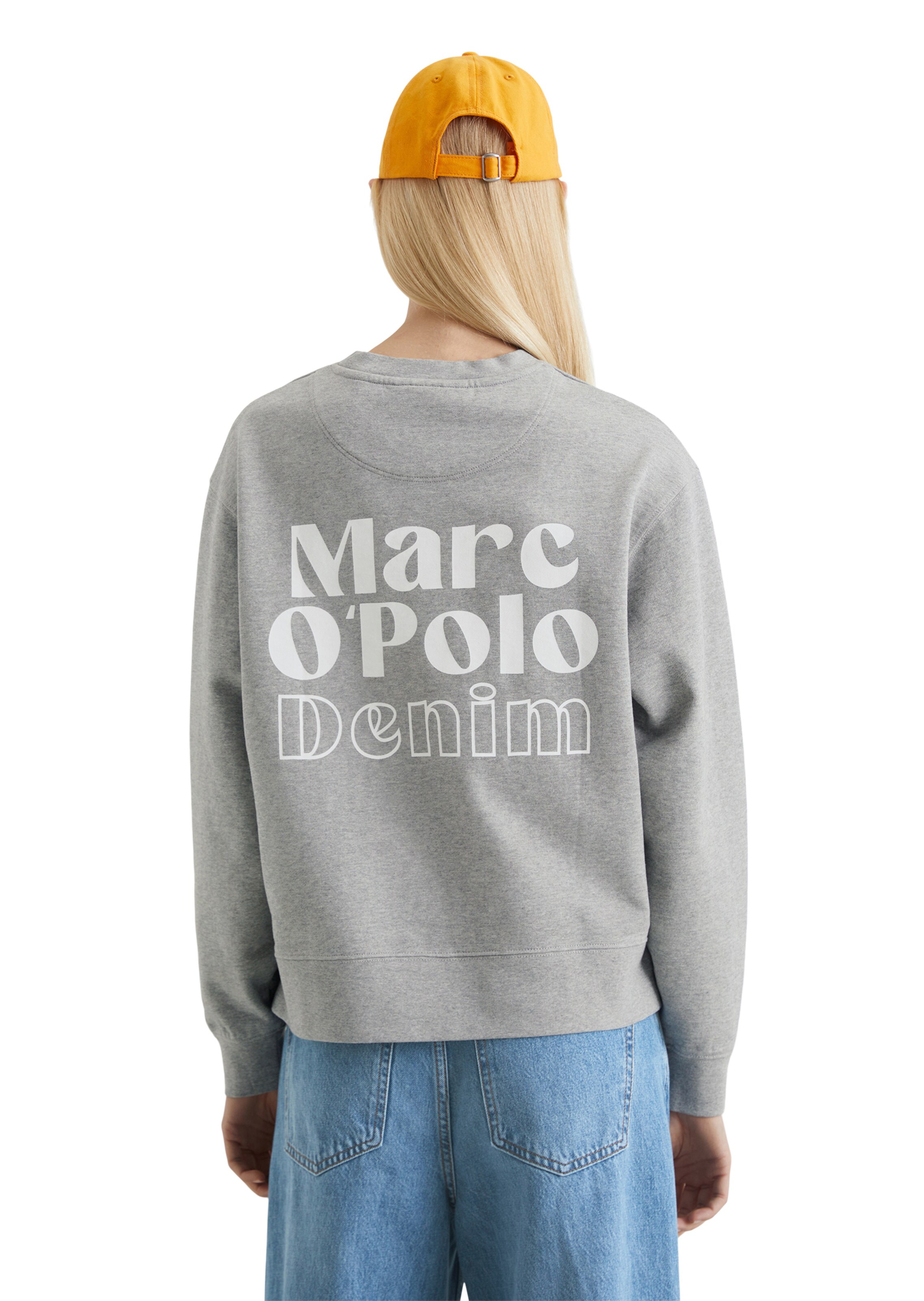 Marc O'Polo DENIM Sweatshirt in Grey: front