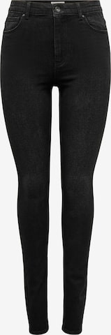 Skinny Jeans 'DRUNA' de la ONLY pe negru: față