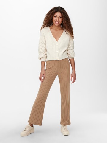 ONLY Regular Pants 'Augusta' in Brown