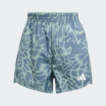 ADIDAS PERFORMANCE Regular Workout Pants 'ESSENTIALS' in Green: front