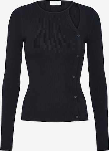 LeGer by Lena GerckePulover 'Galina' - crna boja: prednji dio