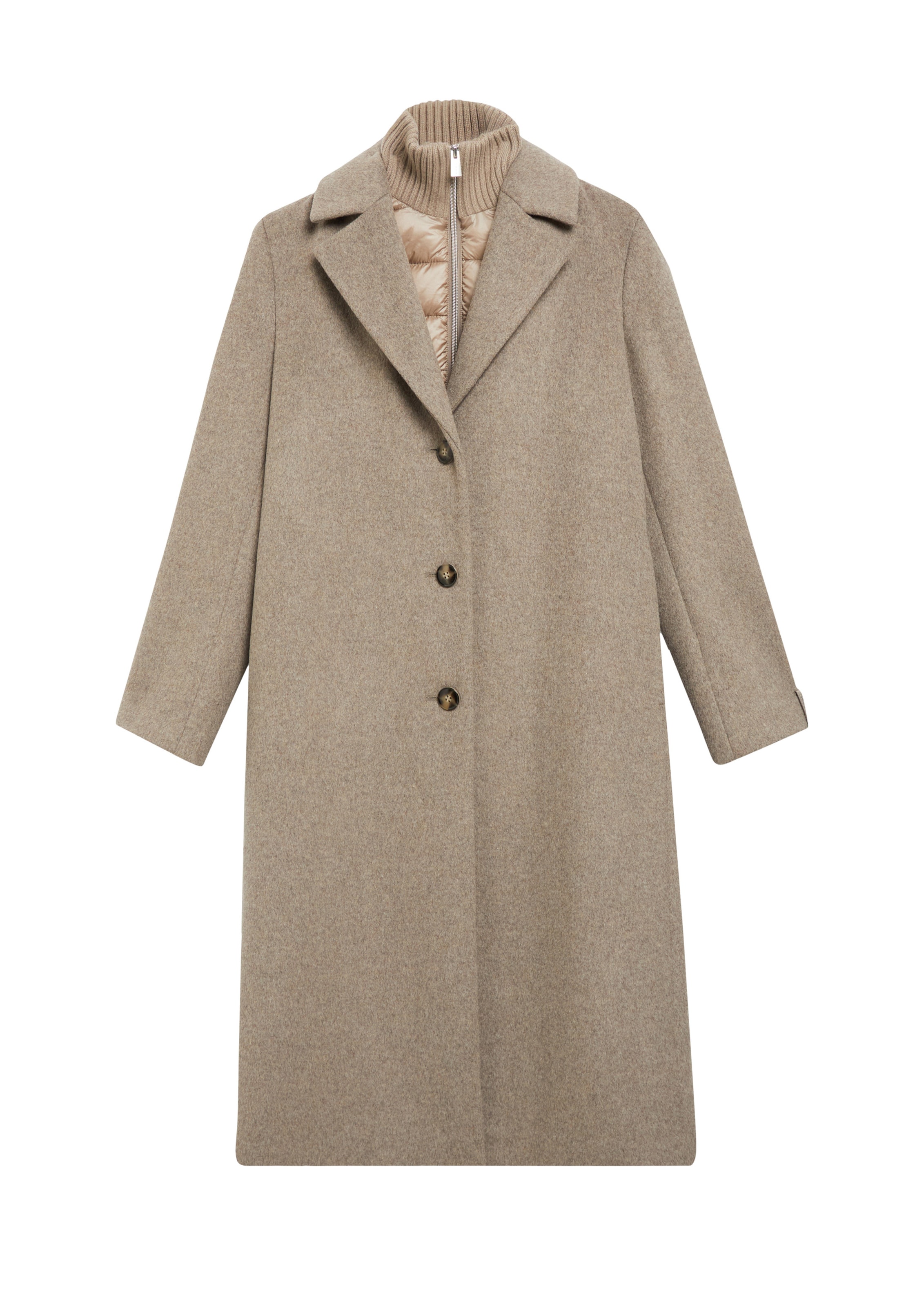 Manteau d’hiver COMMA en marron : devant