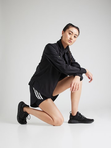 melns ADIDAS PERFORMANCE Sporta jaka 'Adizero Essentials'