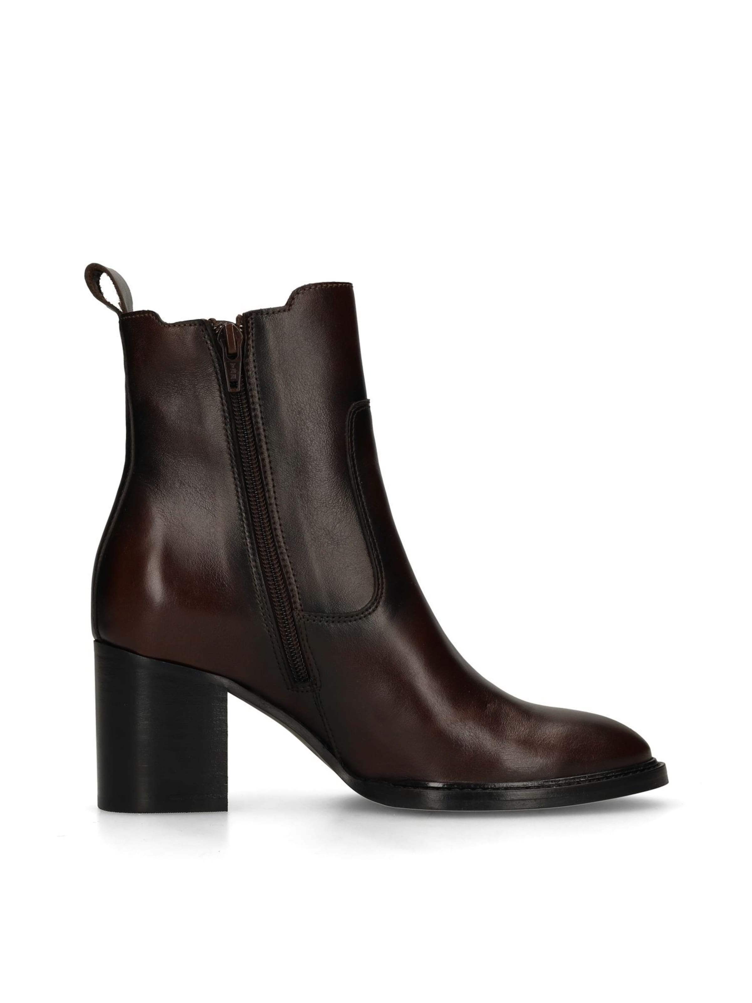 MANFIELD Stiefelette in Braun