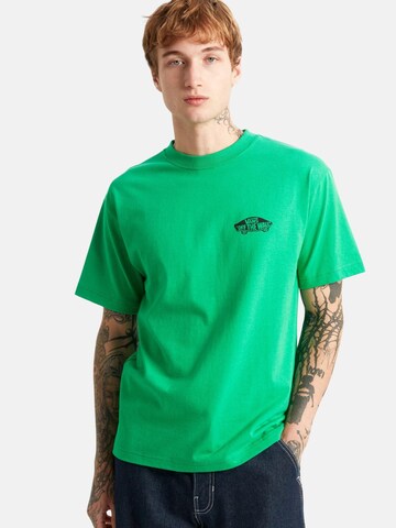 VANS Shirt 'VANS DOUBLE STANDARD SS TEE T-SHIRT' in Groen