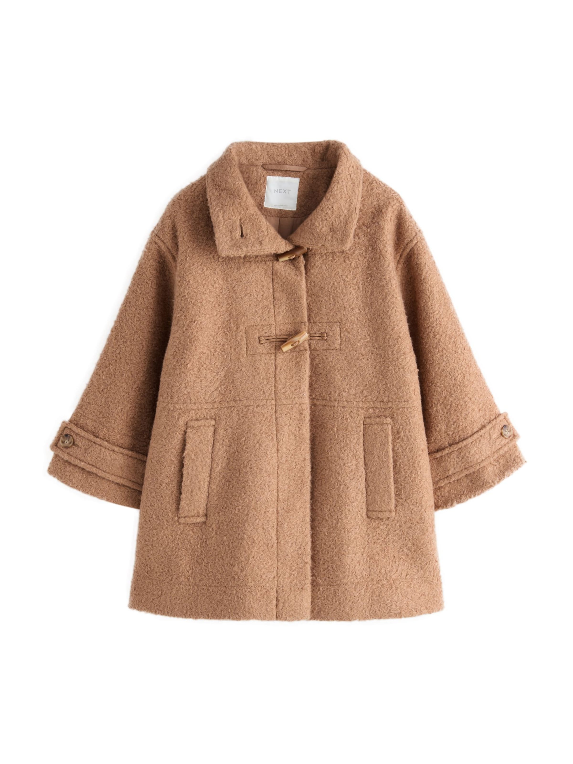 Next Płaszcz w kolorze beżowy: przód