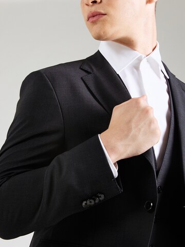 Coupe regular Veste de costume 'Jeckson' BOSS en noir