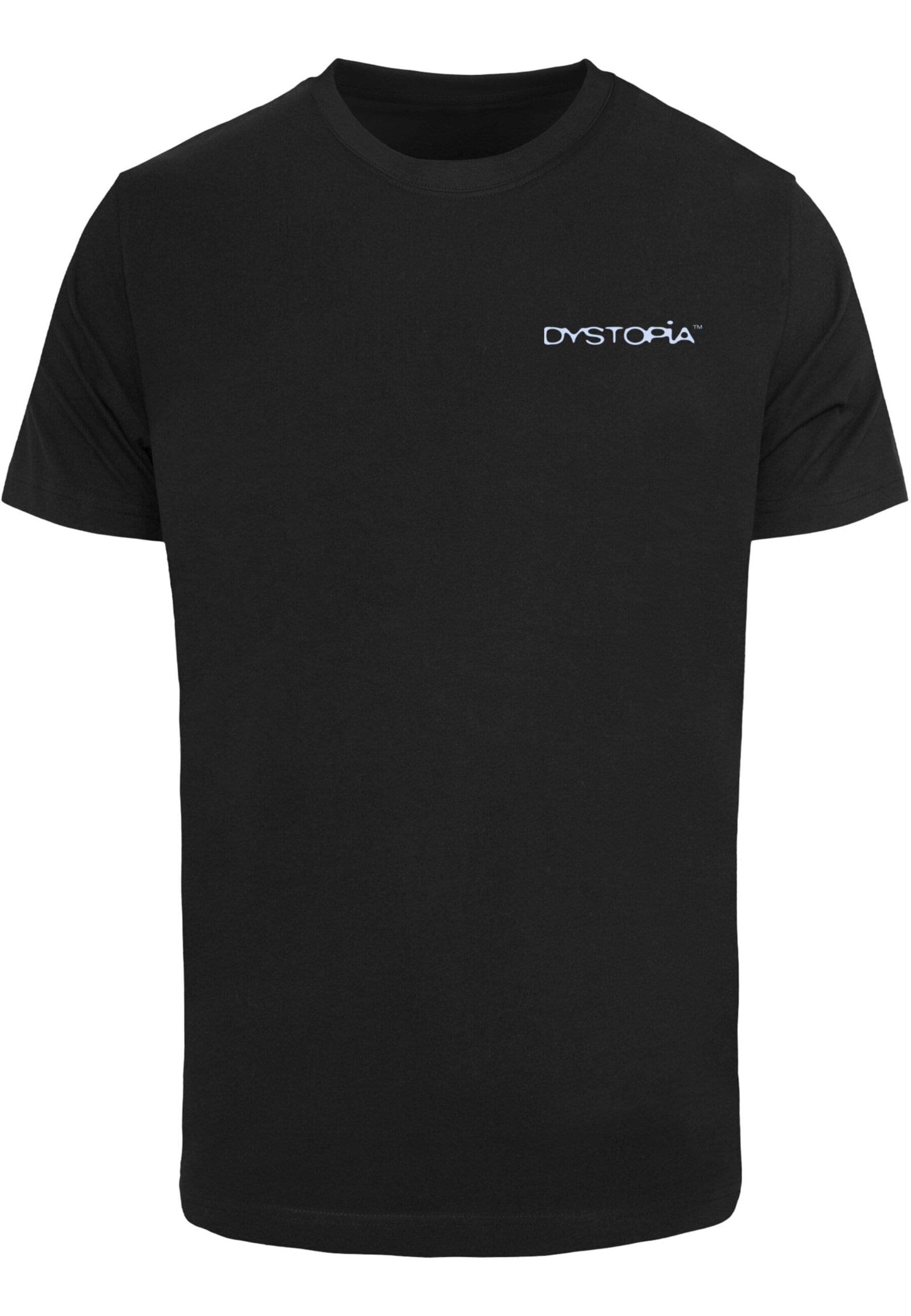 Mister Tee Shirt 'Dystopia' in Black: front