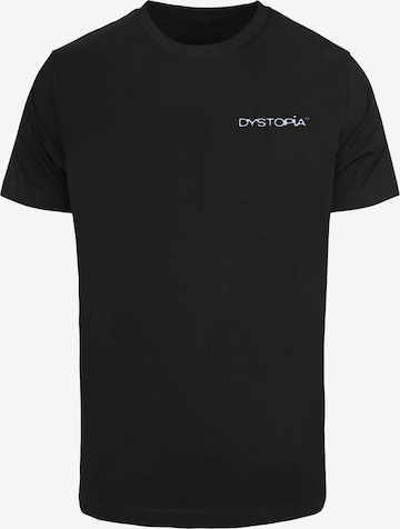 Mister Tee T-Shirt 'Dystopia' in Schwarz: Vorderseite