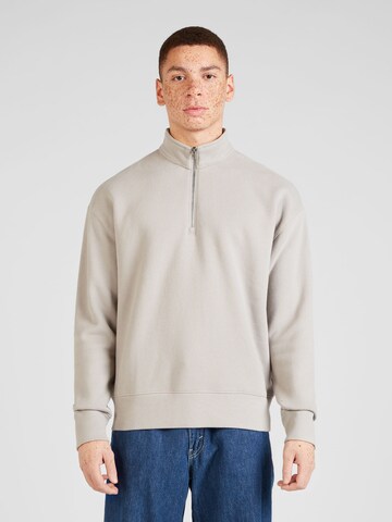 HOLLISTER Sweatshirt 'EMEA' in Grey: front