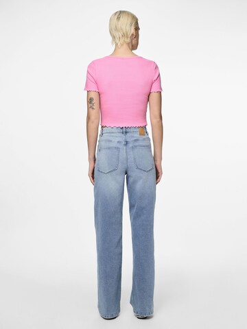 T-shirt 'PCMaddy' PIECES en rose