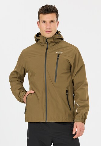 Weather Report Outdoorjacke 'DELTON' in Braun: Vorderseite