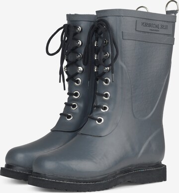 ILSE JACOBSEN Rubber Boots 'Rub 15' in Grey: front