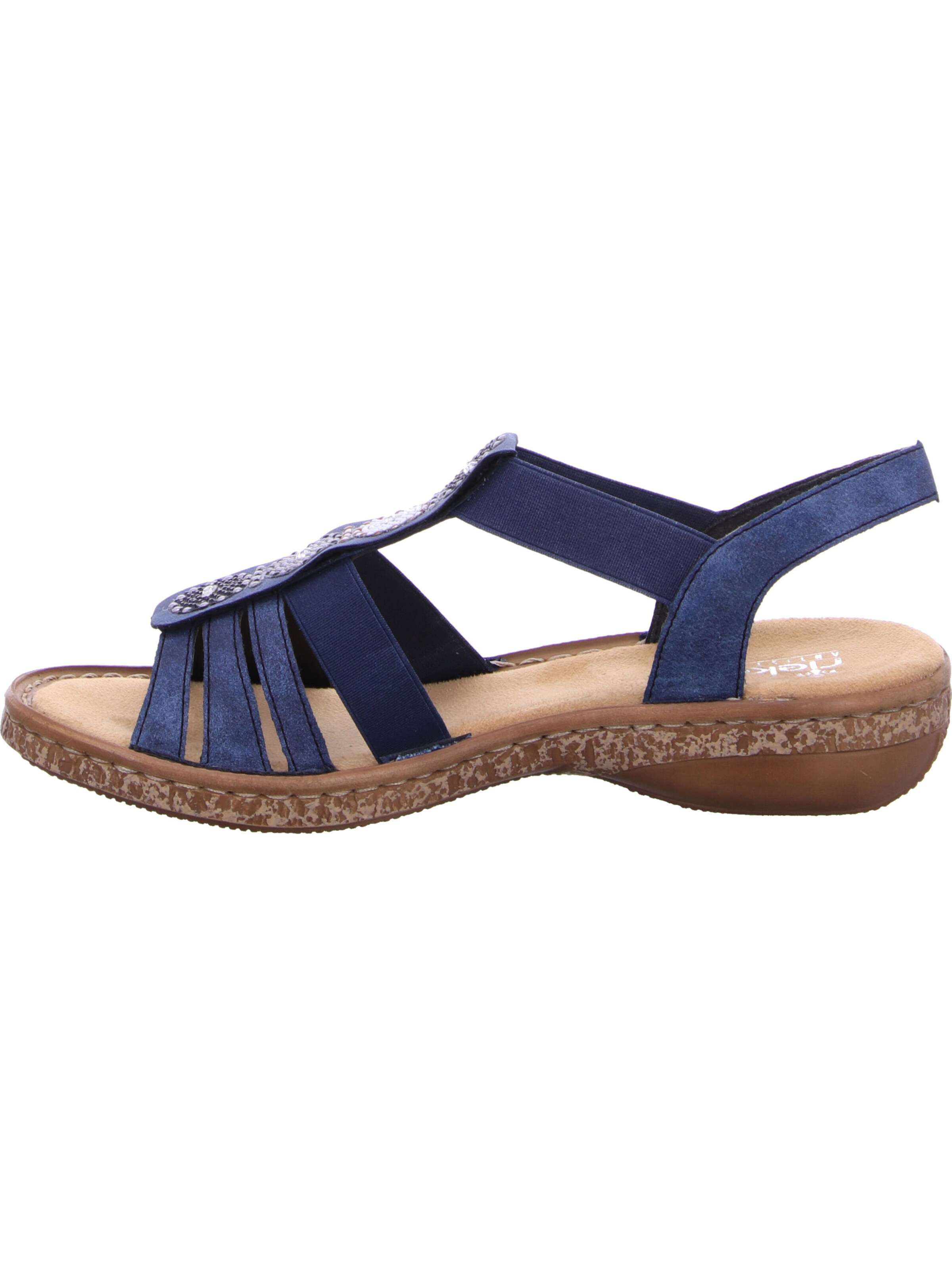 Sandales à lanières Rieker en bleu