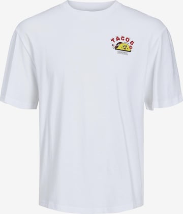 JACK & JONES T-Shirt 'Taco' in Weiß: predná strana