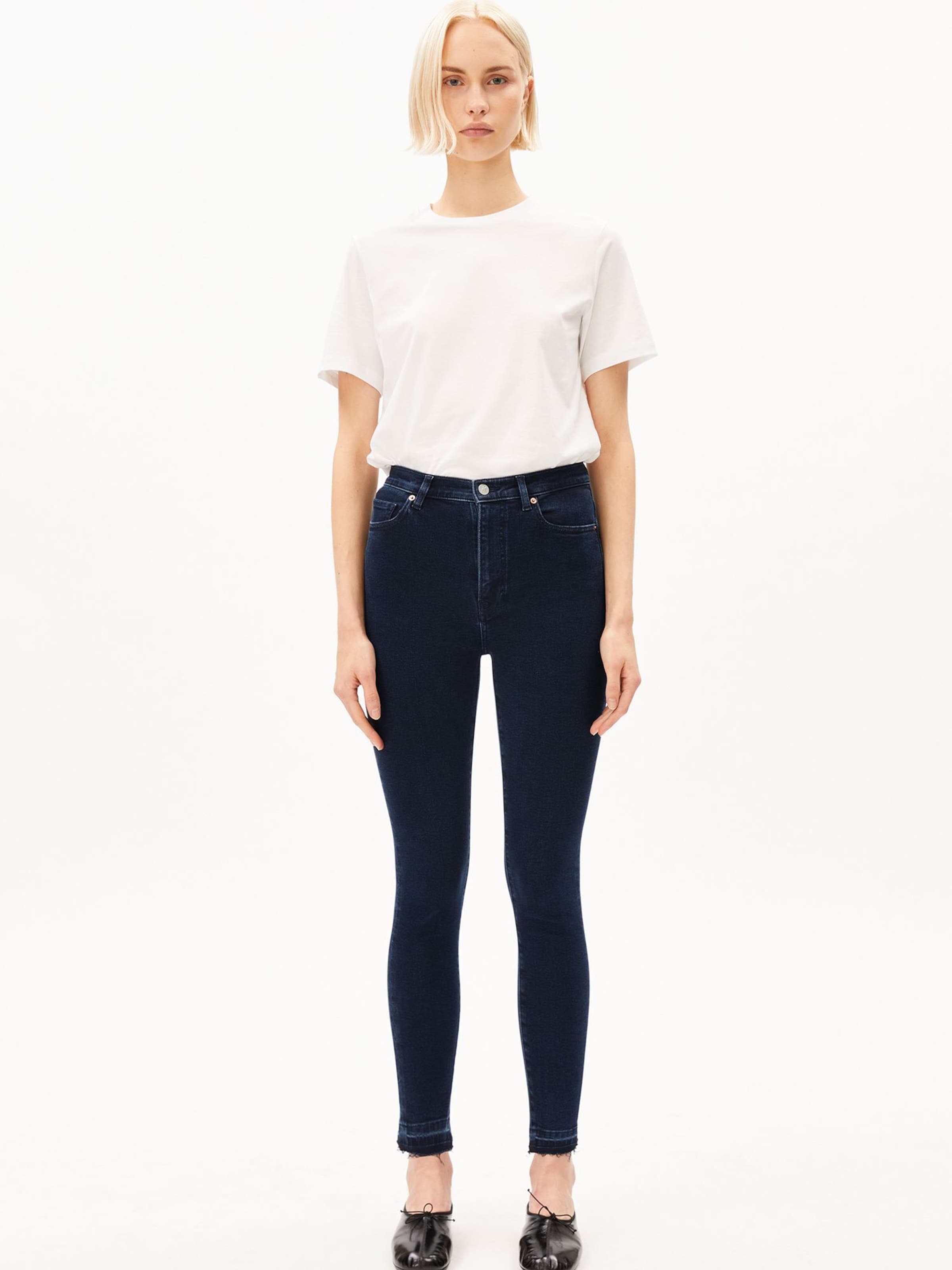 Skinny Jean 'INGAA' ARMEDANGELS en bleu : devant
