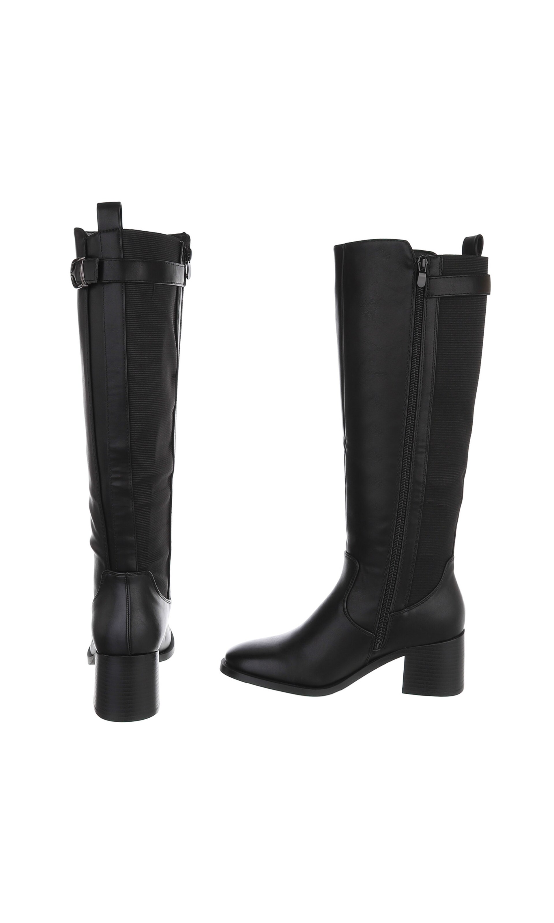 Ital-Design Boots in Black