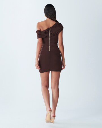 BWLDR Kleid 'Serenn' in Braun: Rückseite