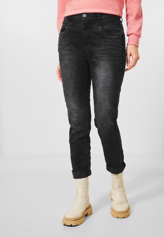 STREET ONE Tapered Jeans in Schwarz: predná strana