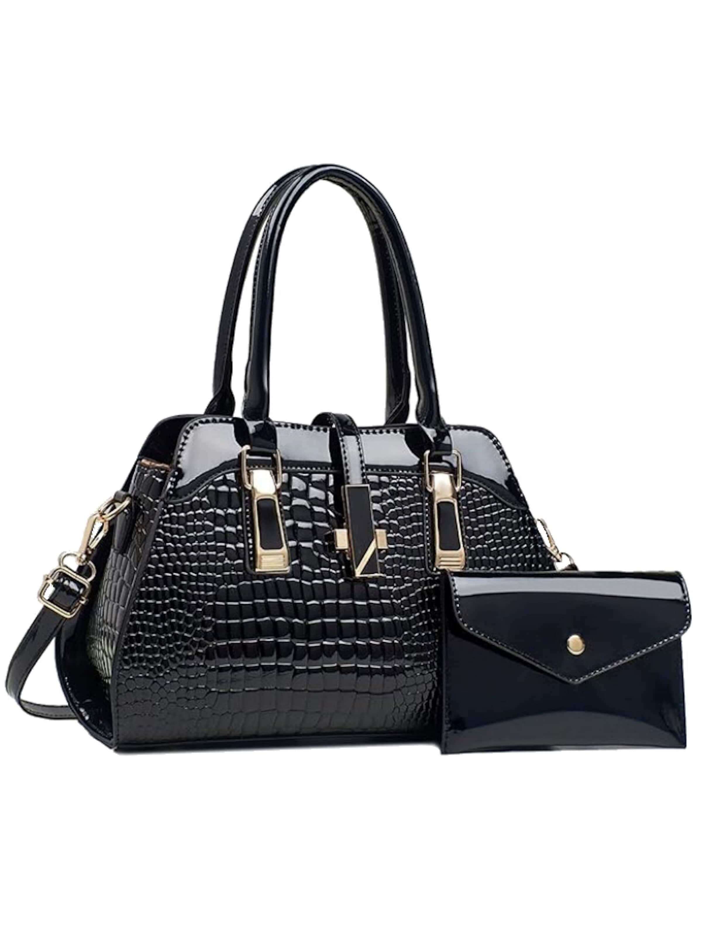 Tomshop24-7 Handbag '2er-Set Ursula' in Black: front