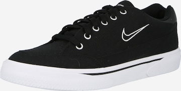 Baskets basses 'Retro' Nike Sportswear en noir : devant