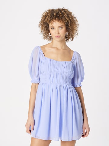 Abercrombie & Fitch Poletna obleka | vijolična barva: sprednja stran