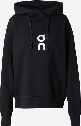 On Sweatshirt 'Club' in Black: front