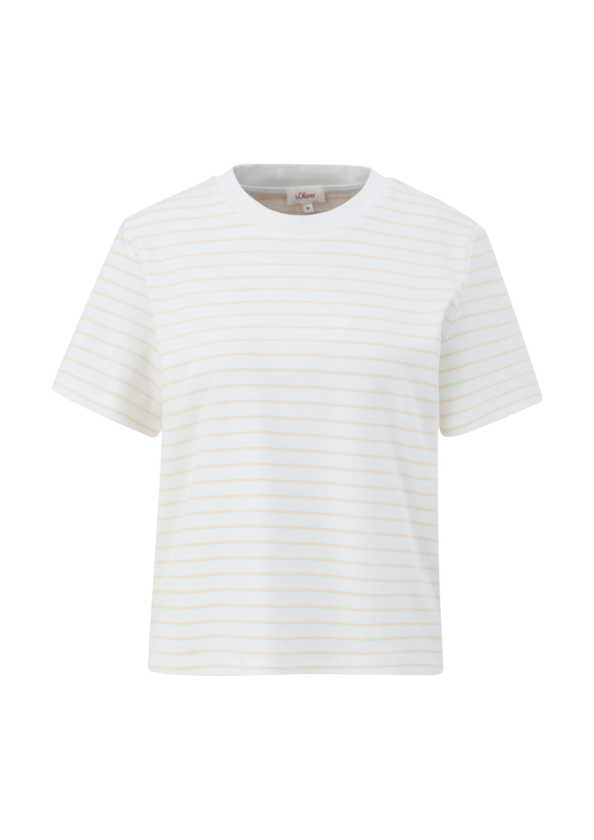 s.Oliver Shirt in Wit: voorkant