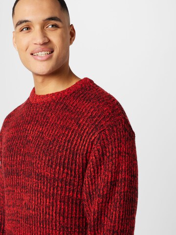 Redefined Rebel Pullover 'Nicholas' in Rot