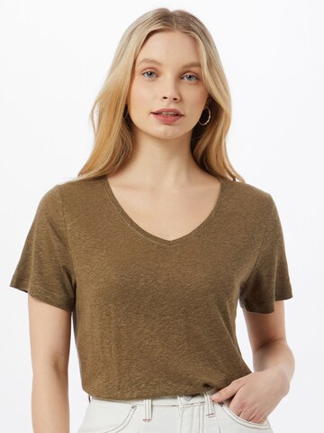 basic apparel Shirt in Groen: voorkant