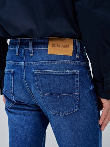 Salsa Jeans Slimfit Jeans in Blauw