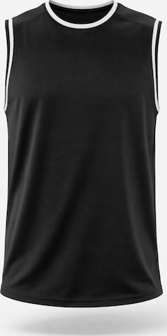 PANTONECLO - Camiseta funcional 'Pantoneclo Men’s Gym Vest' en negro: frente