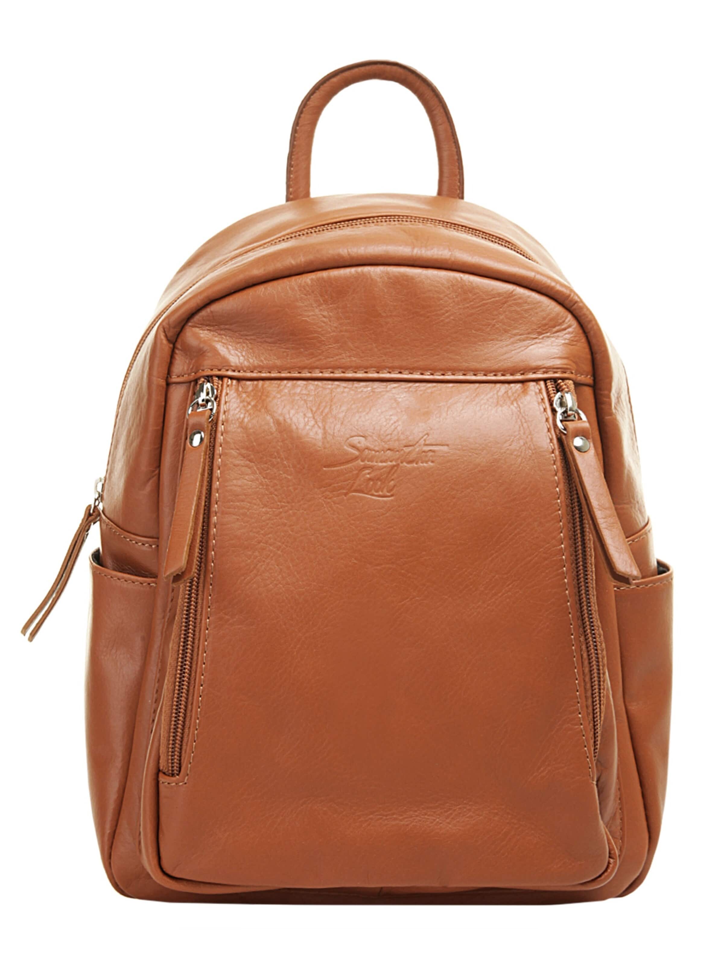 Samantha Look - Mochila en marrón: frente