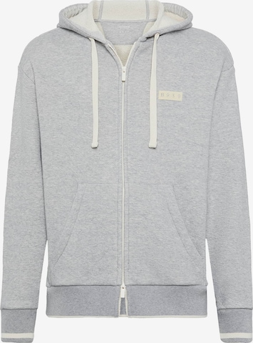 Boggi Milano Sweat jacket in Grey: front