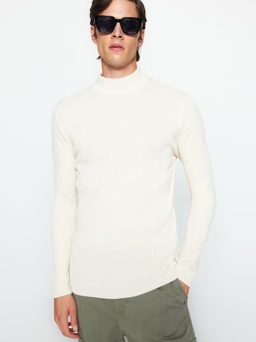 Pull-over Trendyol en beige : devant
