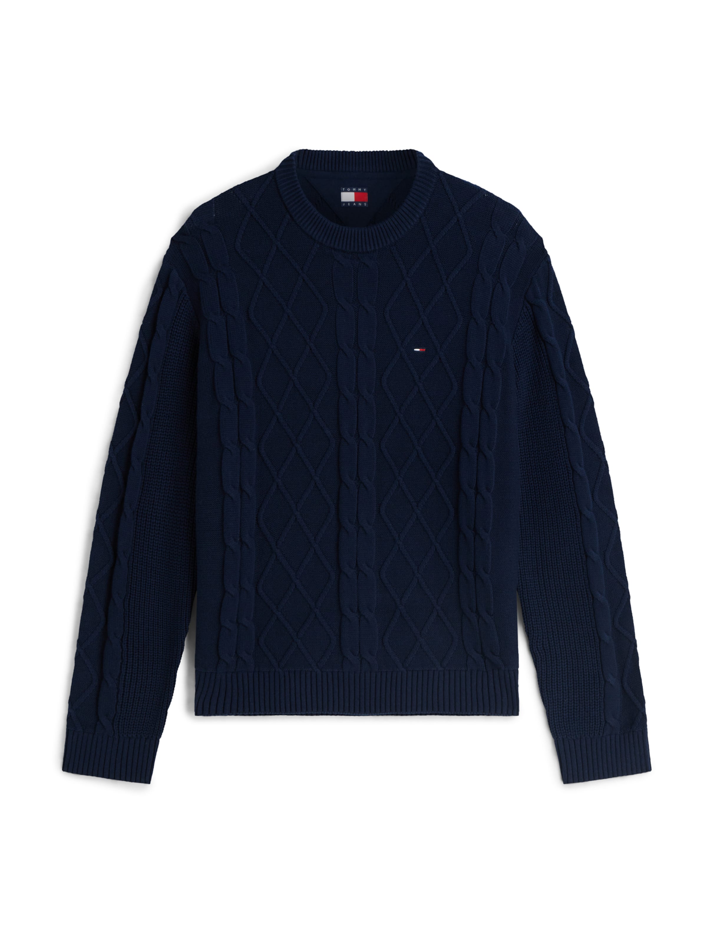 Pull-over Tommy Jeans en bleu : devant