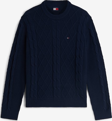 Pull-over Tommy Jeans en bleu : devant