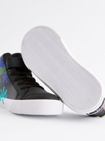 Next Sportcipő 'Hi-Top' - fekete