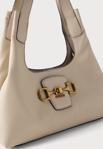 GUESS - Mala de ombro 'SUNSET' em bege