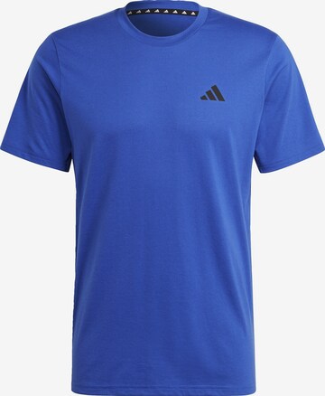 ADIDAS PERFORMANCE Performance Shirt 'Train Essentials Feelready' in Blue: front