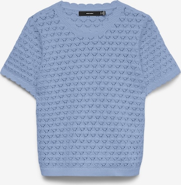VERO MODA Sweater 'VMJaqueline' in Blue: front