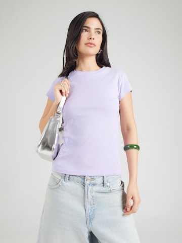 TOPSHOP Póló 'EVERYDAY' - lila: elől